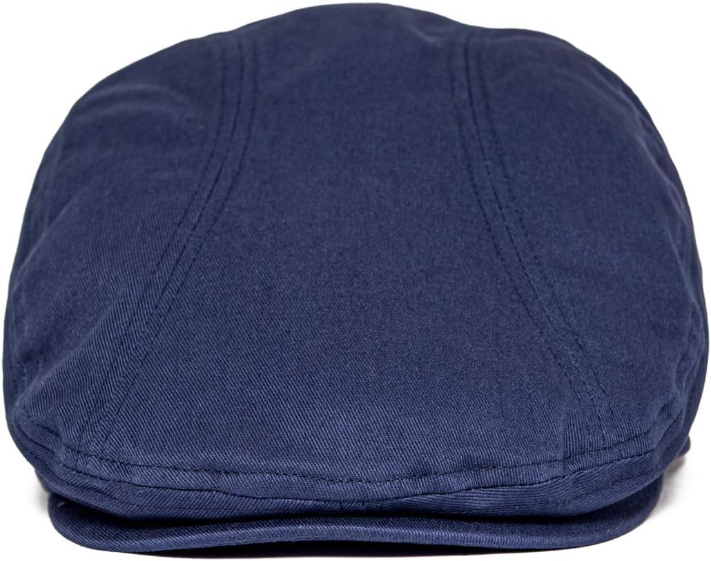 BOTVELA Men Cotton Twill Newsboy Flat Ivy Driving Hat Fitted Cap - Image 3