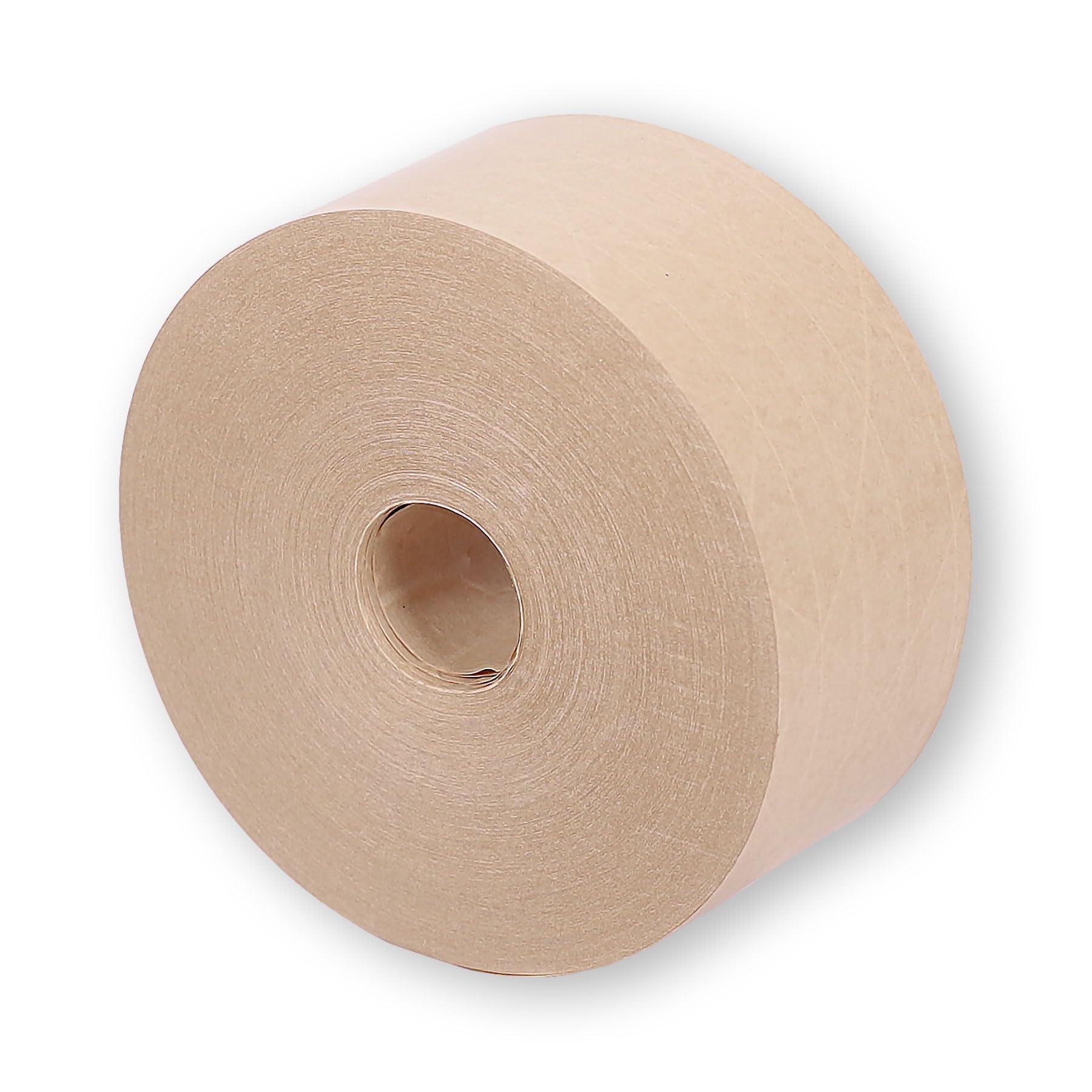 Europack24 6 Rollen Nassklebeband Kraftpapier 70mm x 150m gitterverstärkt | leise abrollend | Paketklebeband für nahezu alle Kartonagen | stark klebendes Packband/Paketband