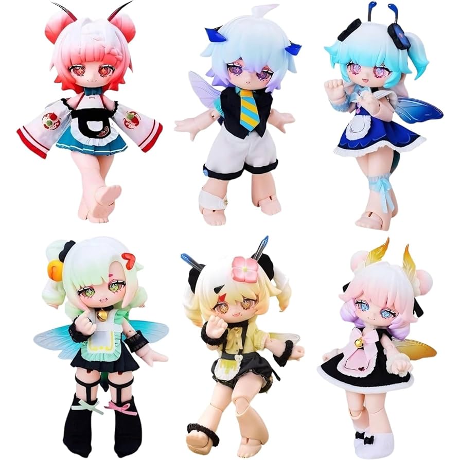 1#806 虫虫カフェサイズ 獣コーデ ハンドメイド 現品販売】天堂制造Studio「KUKAKA(クカカ)：虫虫カフェ」BJD