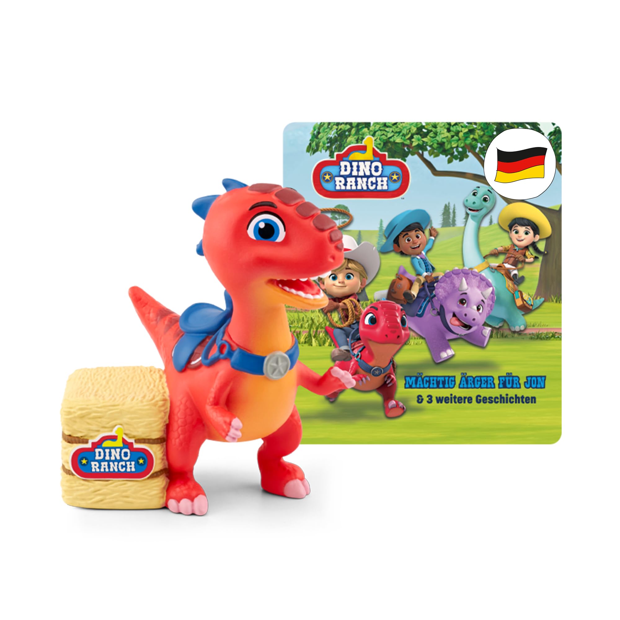 Tonies Dino Ranch – Hörfigur Blitz: Mächtig Ärger für Jon & drei weitere Abenteuer