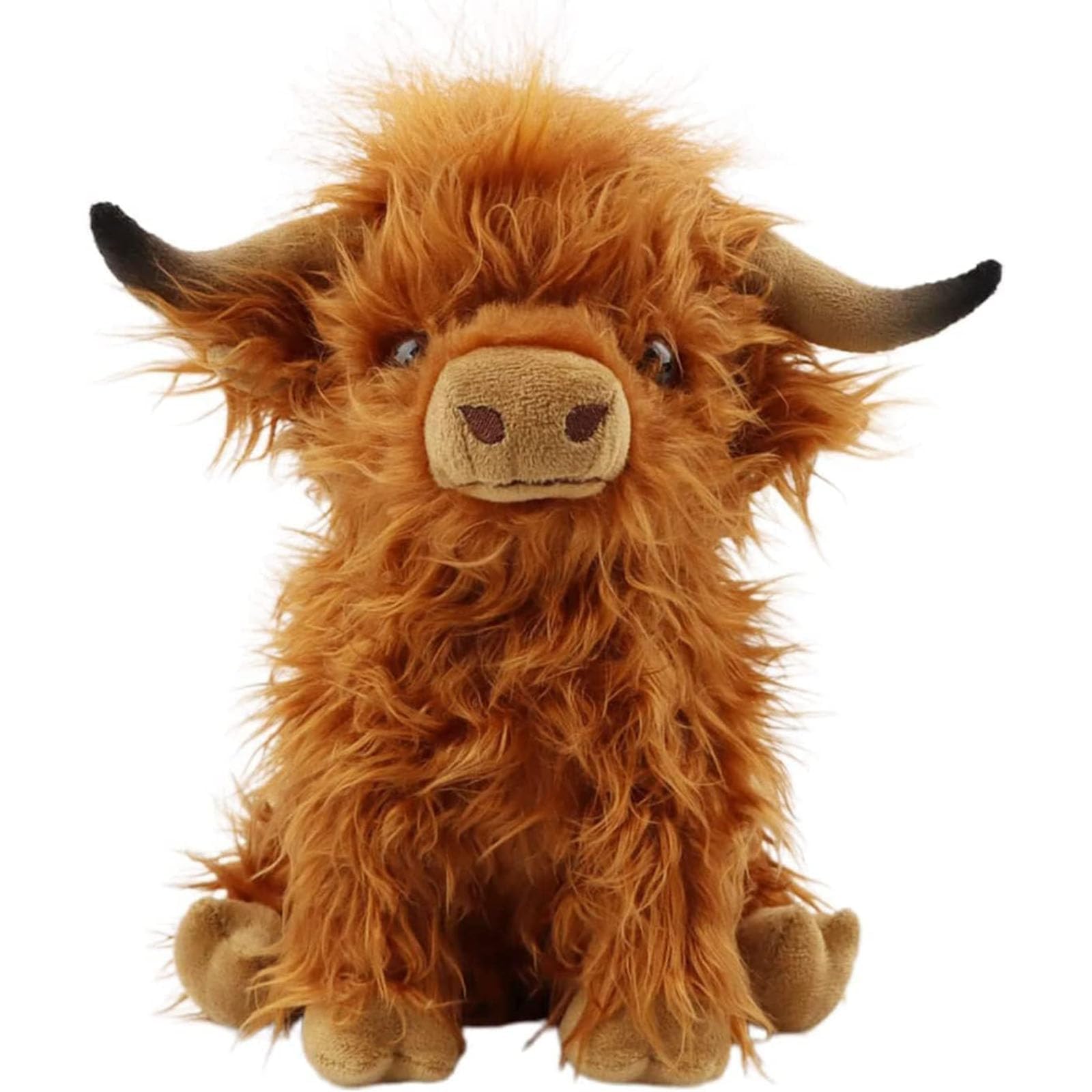 QhgPnt Highland Cow Teddy, Giant Plush Stuffed Animal
