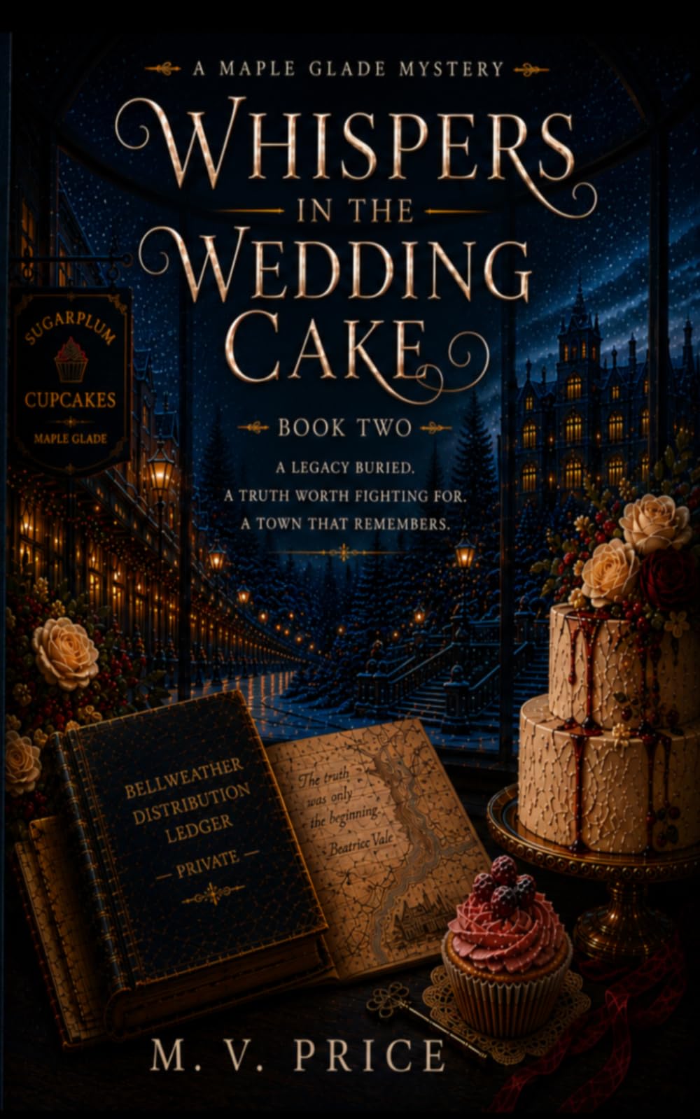 WHISPERS IN THE WEDDING CAKE: A Maple Glade Mystery