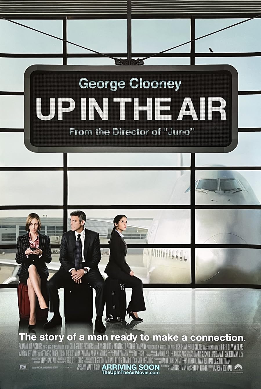 Amazon.co.jp: Up in the Air映画ポスター2 Sidedオリジナル最終27 x
