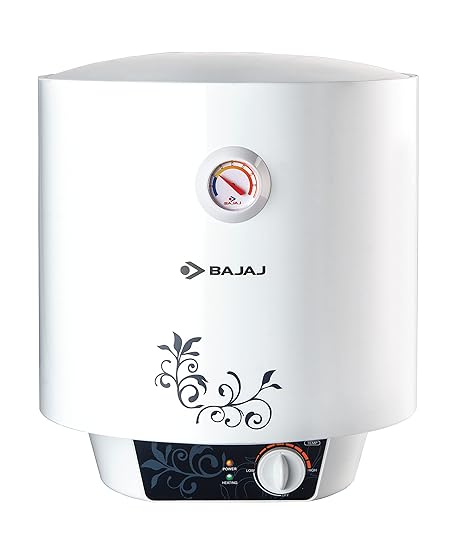 Bajaj New Shakti GL 10-Litre Vertical Storage Water Heater (white)