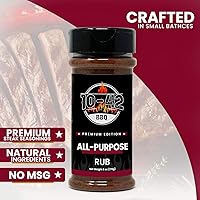 Vista 3 de 10-42 Sazonador para Barbacoa Multiusos 100% Natural SIN MSG, 0 Calorías Edición Premium, Sazonadores en Seco para Pollo, Pavo, Cerdo, Res