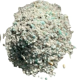 Amazonite - 1mm and Smaller - sm Chips/Powder - pounds - 100% Crystal Life+Love! Cleansing Charging Forever! 1mlbs(Amazonite, 3 Pounds)