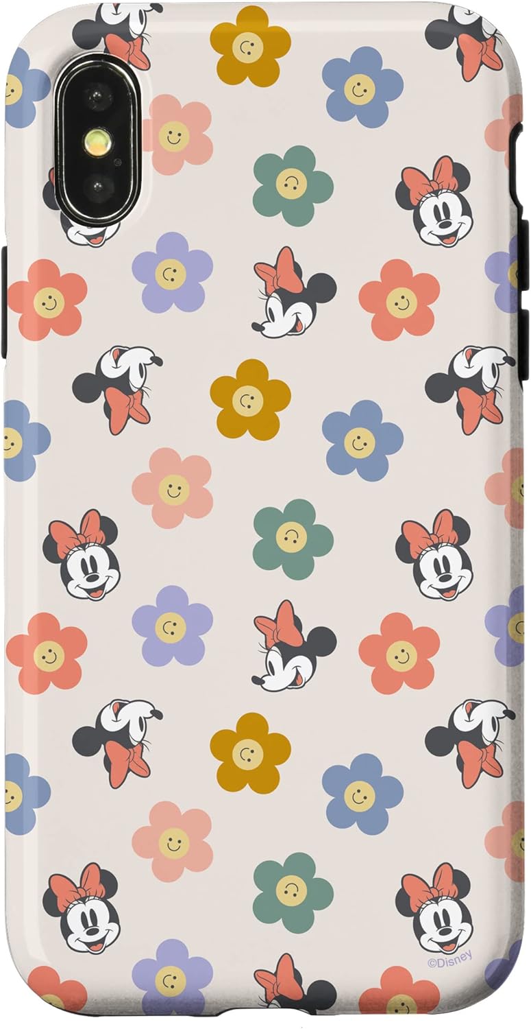 Disney Minnie Mouse Springtime Flowers and Happy Smiles Case for iPhone 17 Pro Max