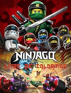 Comprar Ńinjago livre de coloriage: 30 pages à colorier de qualité supérieure pour enfants et adultes à colorier avec des lieux et des personnages magiques. Un super cadeau pour garçons et filles