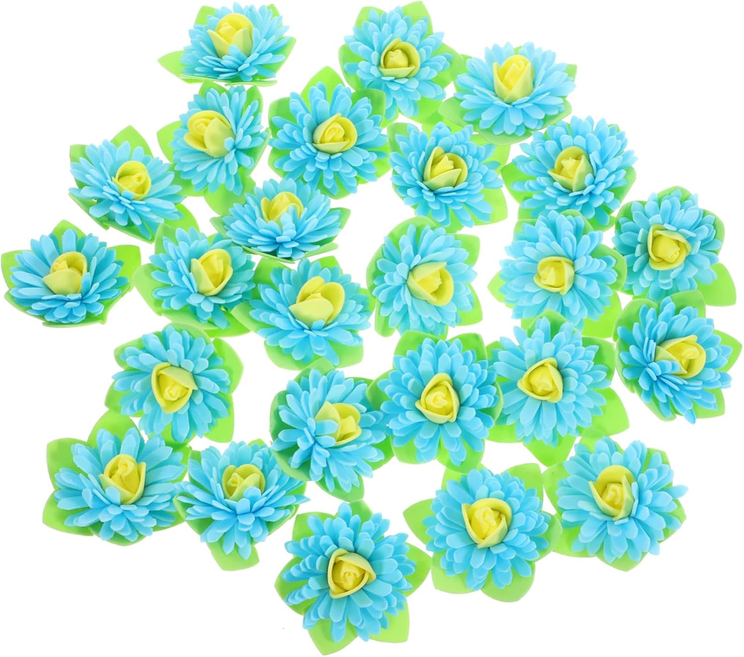 50Pcs Artificial Flower Aromatherapy Diffuser Flower Fragrance Diffusers for Home Bathroom Decor Essential Oil Diffuser for Relaxing Atmosphere