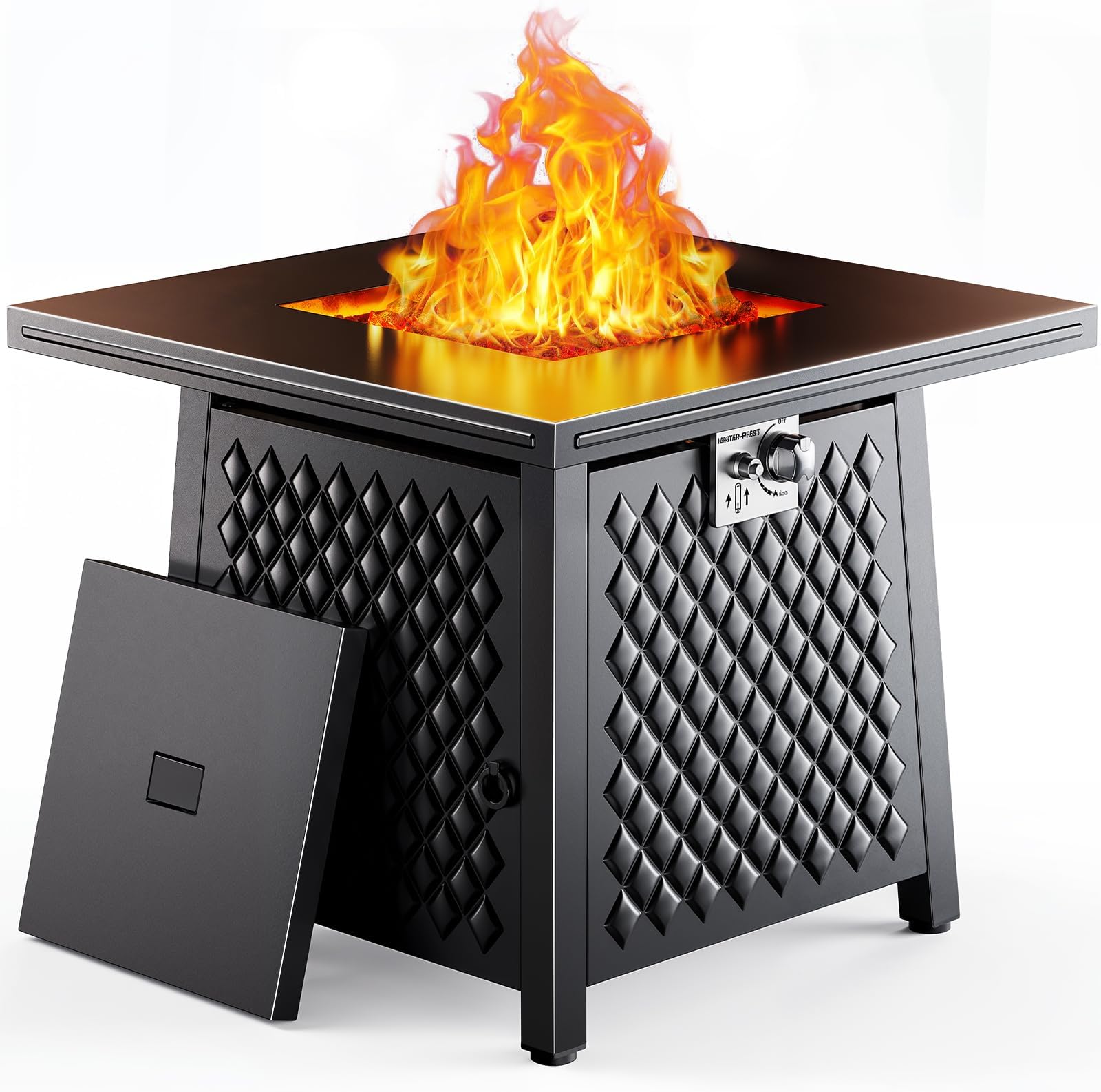 Costway 28\ Propane Gas Fire Pit Outdoor 40,000 BTU Stone Finish Lava Rocks Cover Brown BBYUSOP3610CF - Best Buy Costway 28\ Propane Gas Fire Pit Outdoor 40,000 BTU Stone Finish Lava Rocks Cover Brown BBYUSOP3610CF - Best Buy