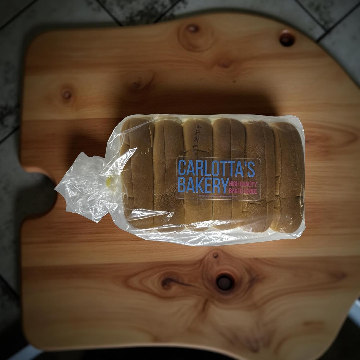 Carlotta's Bakery Lobster Rolls, Split Top Buns, New England Style Rolls (4 Pack (24 Buns)