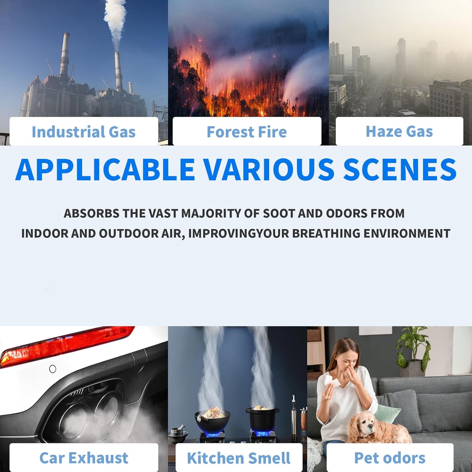 2 Pack Vital 100S Replacement Filter for LEVOIT Vital 100S Air Purifi-er. High Efficiency 3-in-1 H13 Grade HEPA and Activated Carbon Filter.Vital 100S-P Filter, Replace Part #Vital 100S-RF. - Image 7