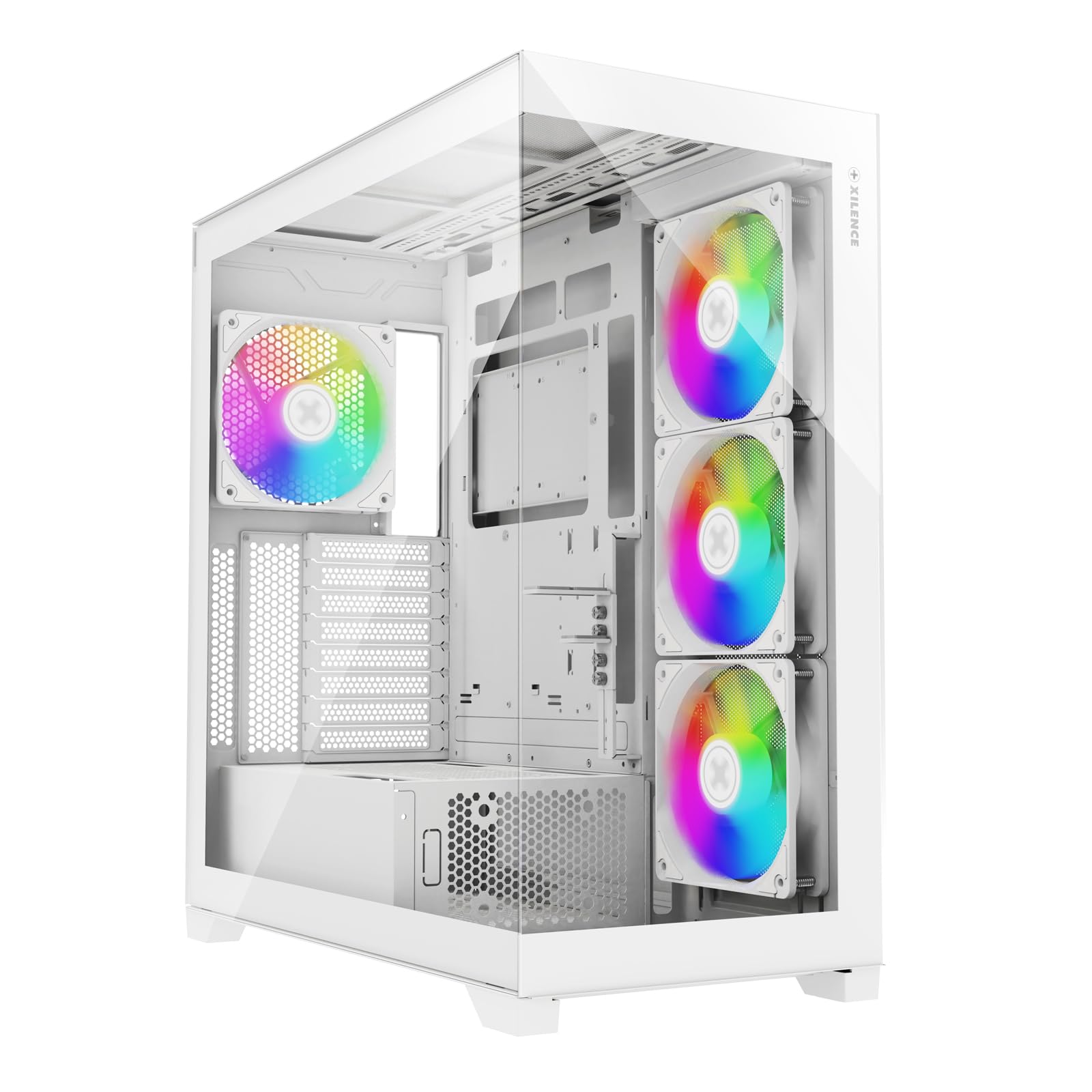 Pantalla blanca XILENCE Xilent Gleam XG271 wh para escritorios de diseño y creadores