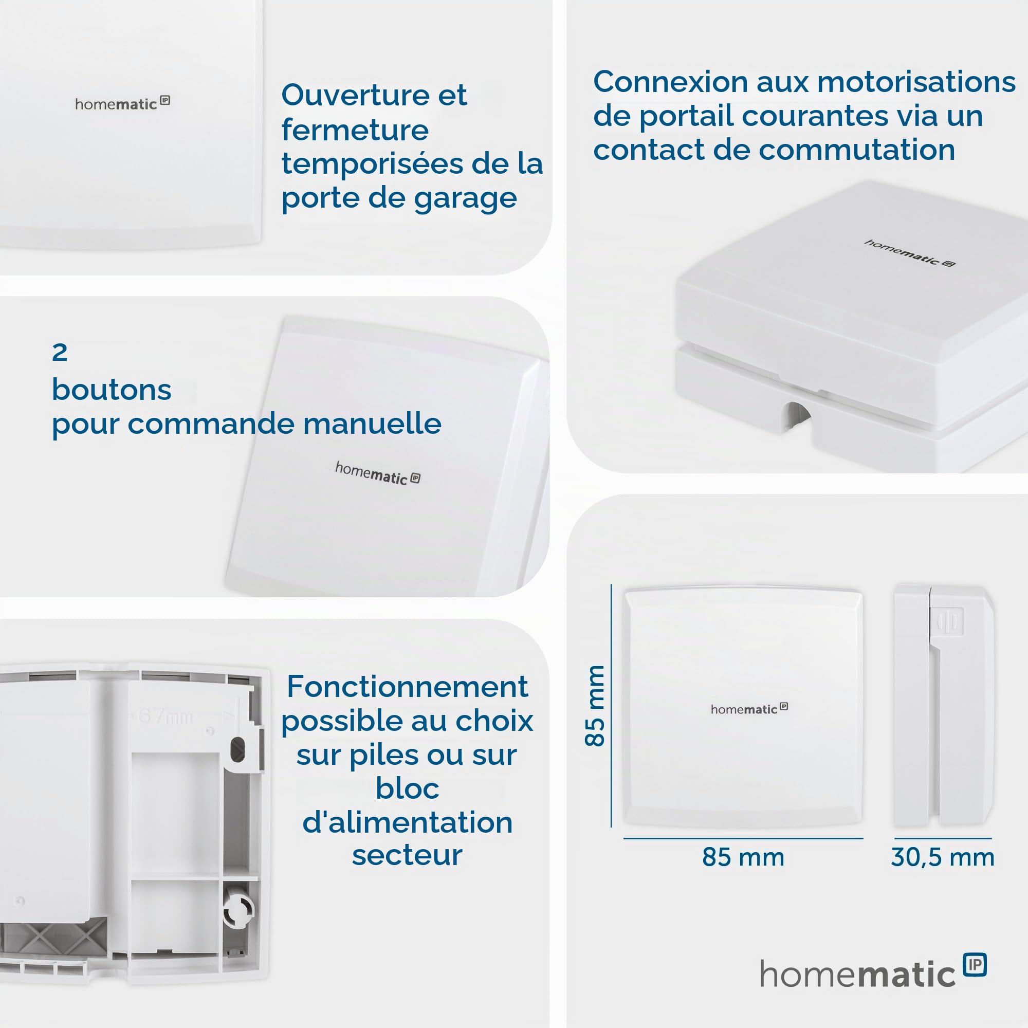 EQ-3 Ag Homematic Ip HmiP-Wgc - Apriporta Del Garage - Wireless