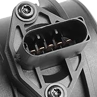 Vista 2 de DNA MOTORING OEM-SS-071 Conjunto de sensores de medidor de aire masivo MAF estilo fábrica para 98-00 C43 AMG, metálico/negro