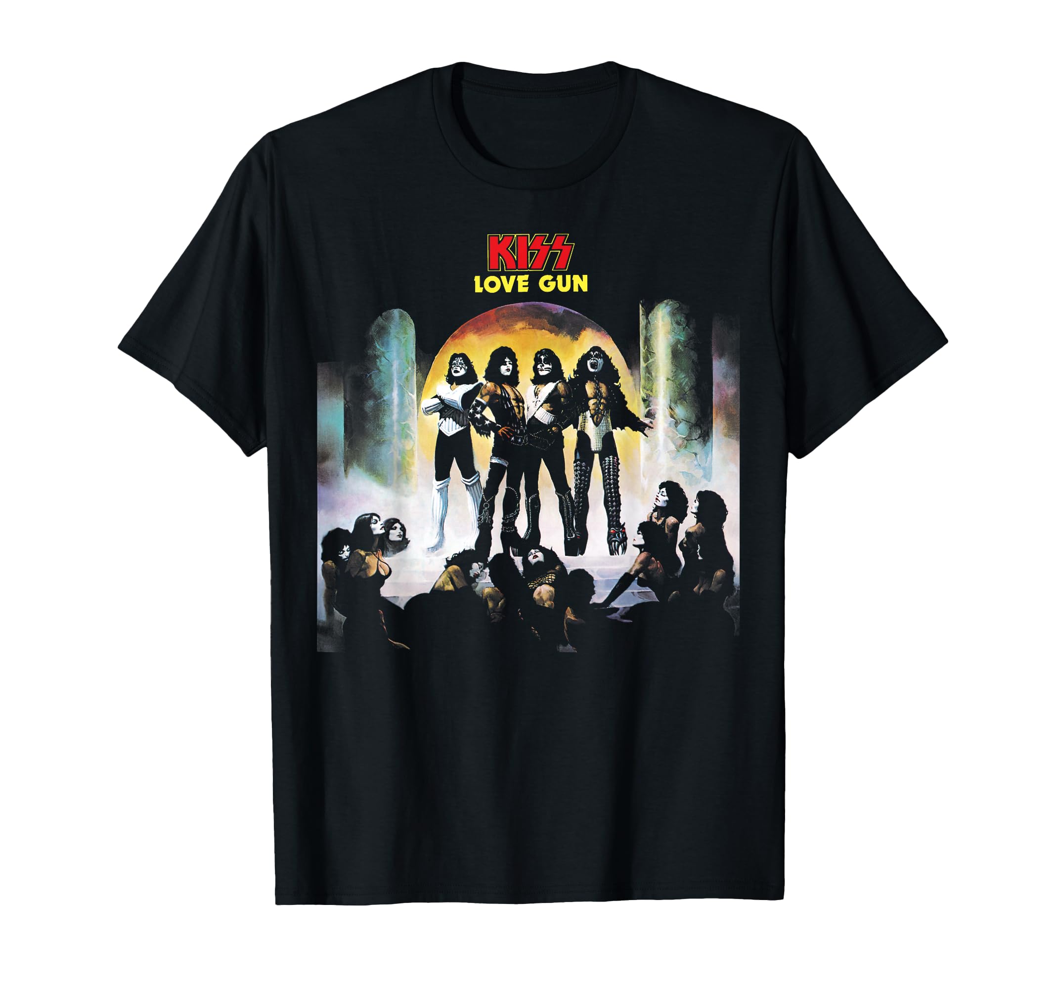 Amazon.com: KISS - 1977 Love Gun T-Shirt