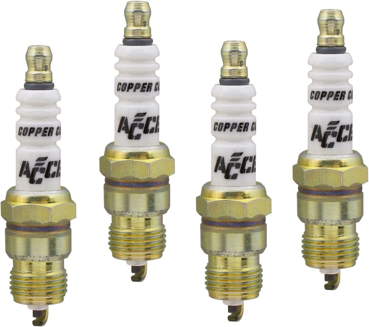 ACCEL 0276S-4 Shorty Copper Core Spark Plug, (Pack of 4)