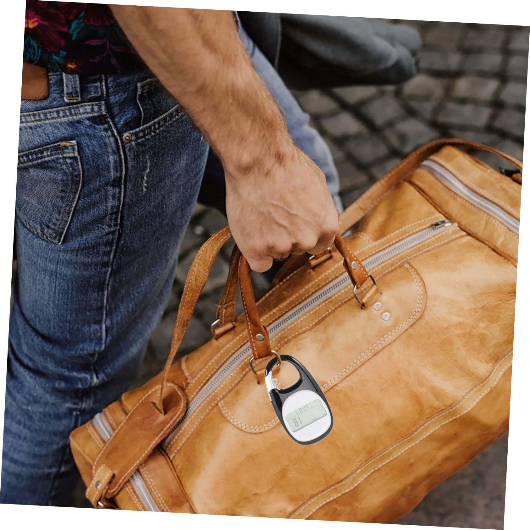 ibasenice Pédomètre Marche Compteur De Pas Portable Comptoir avec pour Podomètre Passomètre Pratique Compteur De Randonnée Pédestre Passomètre De Randonnée Abdos