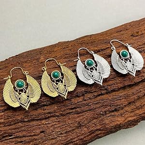 Amazon.com: MONSHMU Vintage Egyptian Inspired Sacred Scarab