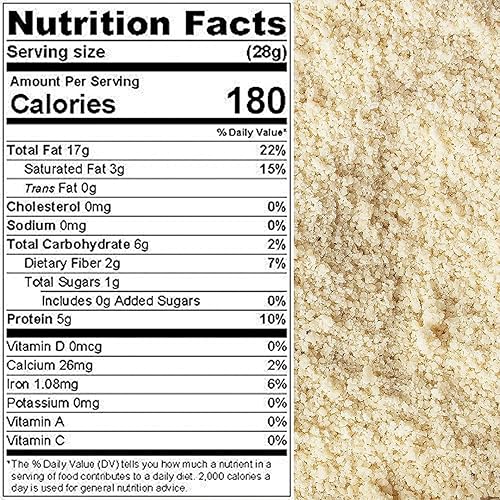 Vista 5 de Filberts/Avellanas, harina cruda sin piel blanqueada de alta calidad, vegana, KETO, sustituto, apta para cocina, turca, horneada, empaquetada en una