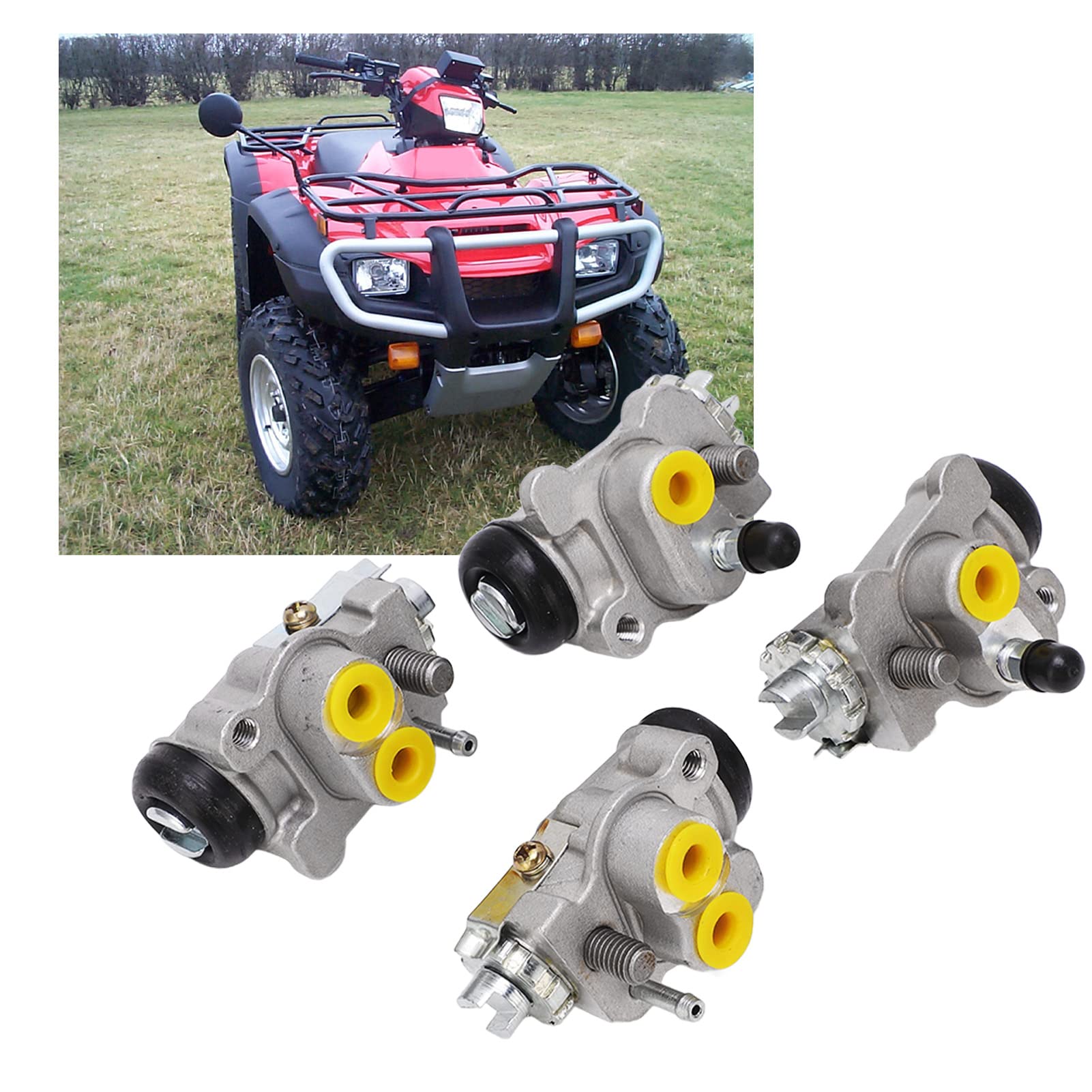 Kit cylindre de frein avant 45350 HN5 N01 pour Foreman 450 TRX400FW TRX450ES TRX450FE - Cylindre gauche droit numéro OE 45370 HN5 N01