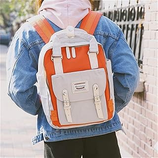 BZAHW Tela Impermeabile Harajuku, Borsa a Tracolla, Studentessa della Scuola Media Femminile, Versione Coreana, Zaino Antivento Marea SS-032 (Color : Clear, Size : One Size)