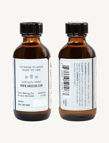 Miniatura 8 de Extracto de lavanda búlgara pura para hornear y mixología Grado culinario con Spritzer y cuentagotas Apto para dieta cetogénica vegano sin gluten