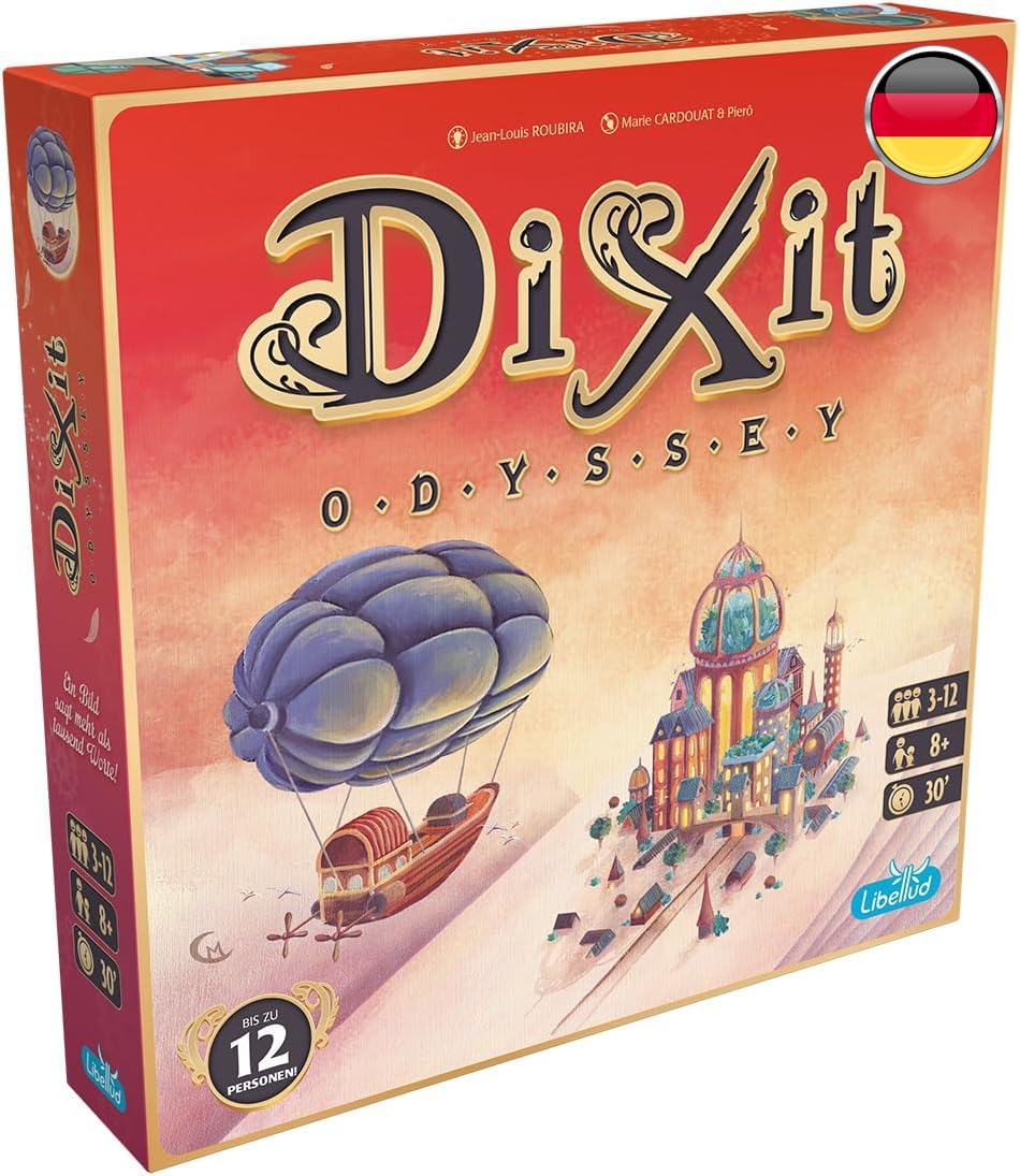 Dixit Odyssey: Artistic Storytelling Game for 3-12 Players, Ages 8+