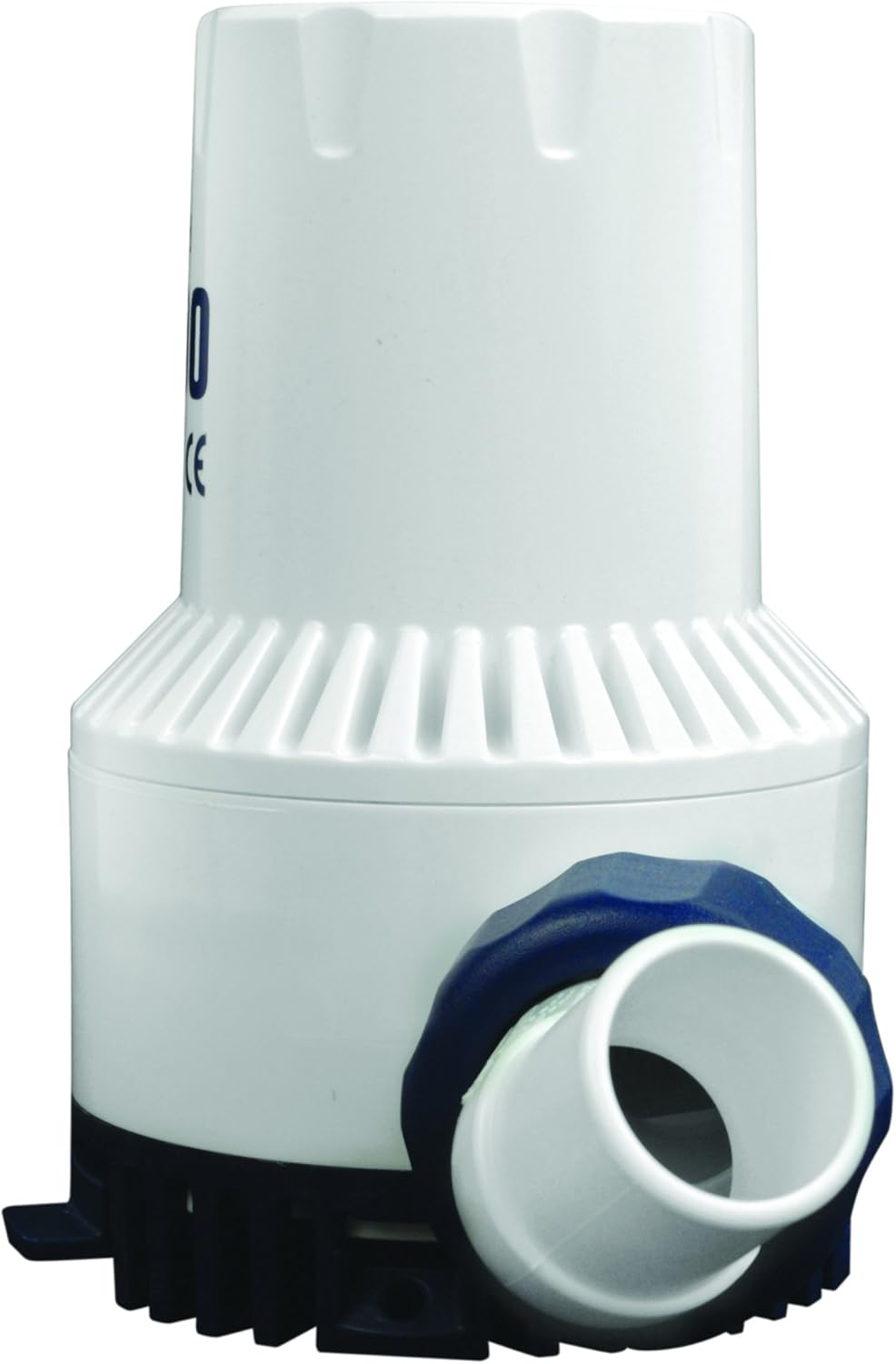 Attwood 4760-4 Heavy Duty 2,000 GPH Fully Submersible Boat Bilge Pump, White Finish