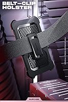 Vista 4 de SUPCASE Funda para Samsung Galaxy S22 Ultra con soporte, [Unicorn Beetle Pro] [2 marcos frontales]