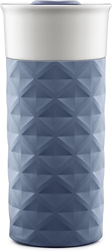 Miniatura 5 de Termo de viaje Ogden de Ello, de cerámica sin BPA, con tapa, 16 oz