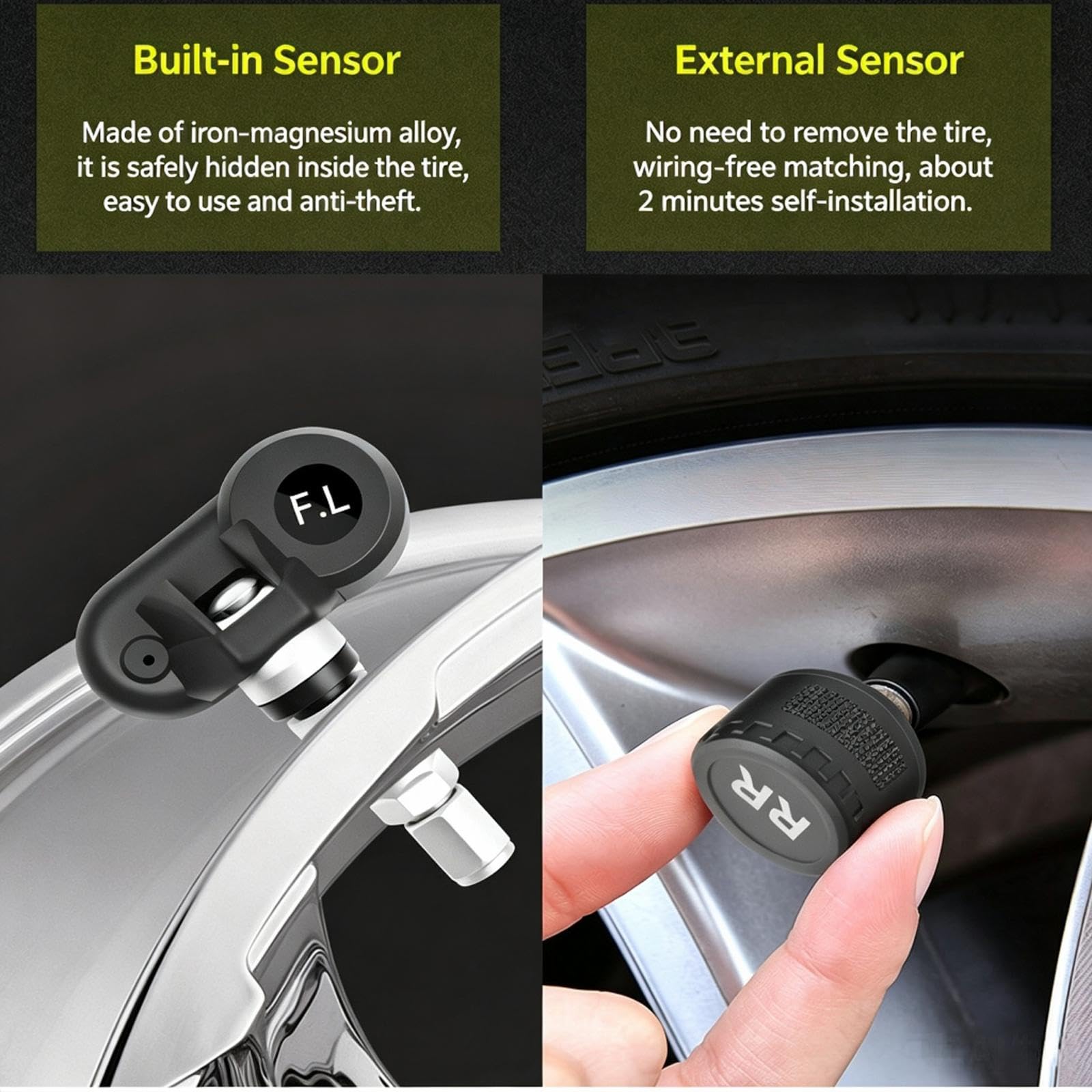 TPMS Sistema Monitoreo Presión para BMW 5er G30 Sedan 2017-2024