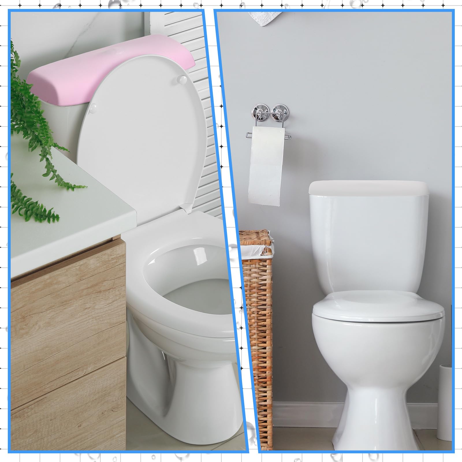 Amazon｜Hoolerry トイレタンク蓋カバー ユニバーサル トイレ