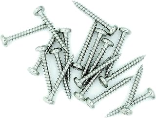 No.8 x 1.6 (4.5mm x 40mm) Pozi Pan Chipboard Screw - Stainless Steel (A2) (Pack of 50)