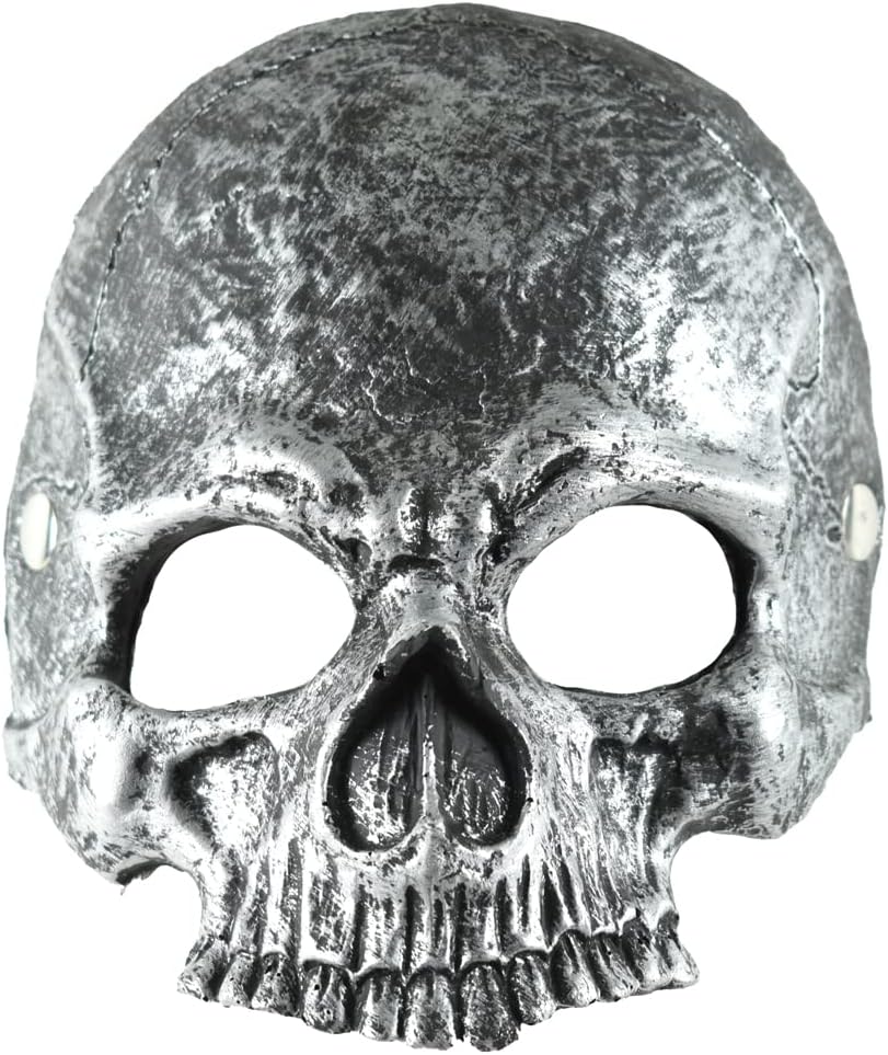Foam Skull Face Mask Halloween Costume Accessory - Image 2