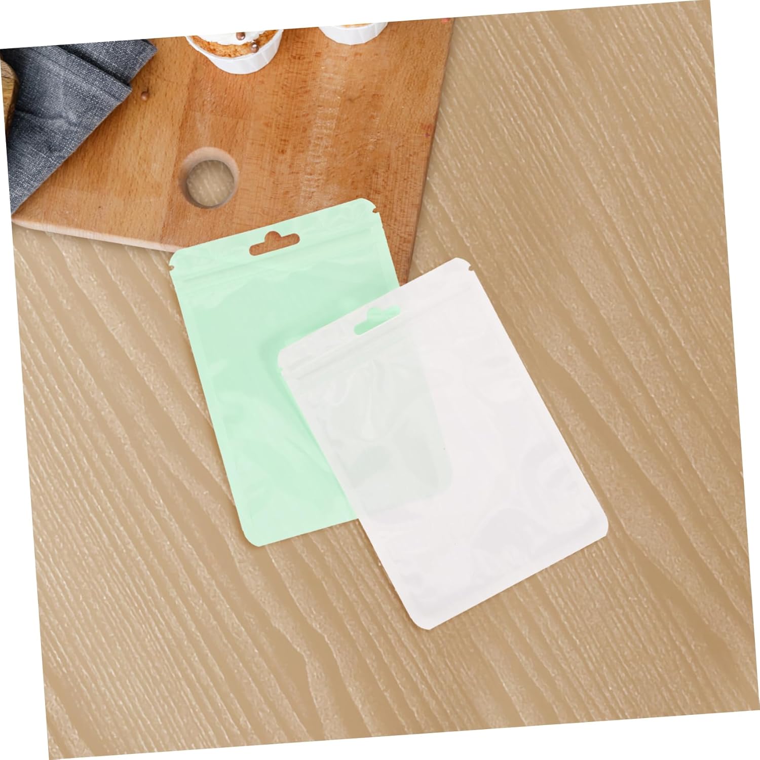Elegant 300pcs Jewelry Pouches Resealable Transparent Small Business Bags