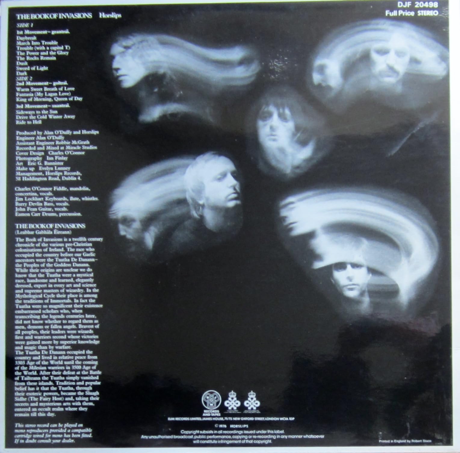 the book of invasions: a celtic symphony LP