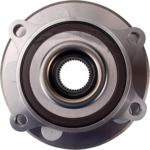 Vista 647 de TRQ Juego de 2 rodamientos y bujes de rueda trasera izquierda y derecha compatible con Ford Expedition 2007-2010 Lincoln Navigator 2007-2010