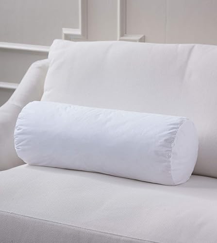 Miniatura 2 de 9DX24 - Almohada hipoalergénica de lujo 5050 de mezcla de poliéster, relleno de almohada de mezcla de poliéster, 100% algodón de Ámbrica, nunca