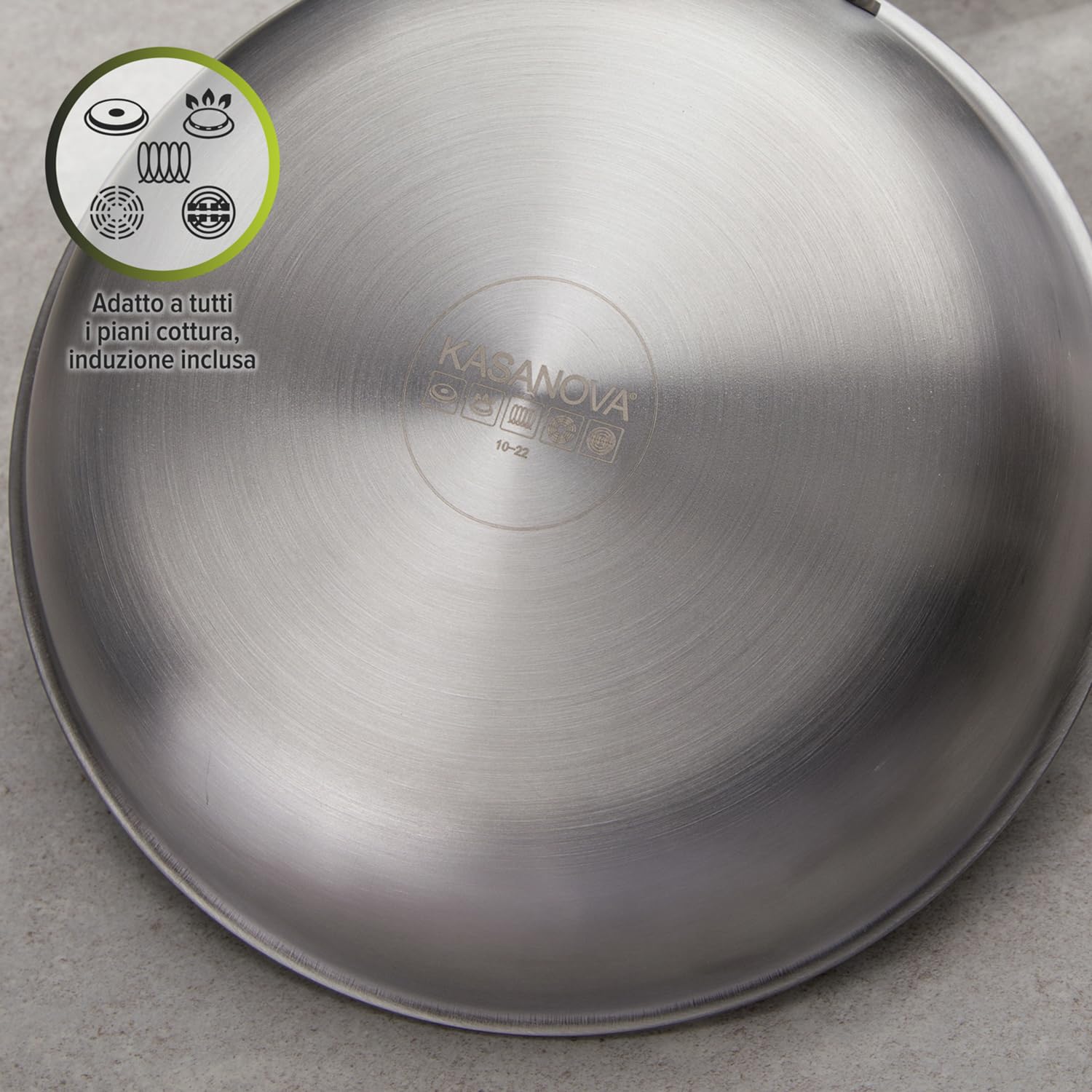 KASANOVA Crepiera 20 cm a 3 strati Tri - ply