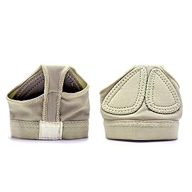 DANCEYOU Foot Thongs Professional Undies Lyrical Paws Ballet Belly Contemporary Dance Wear 5 Sizes for Kids Women and Men Upgraded Version 1 Pairs, Nude L