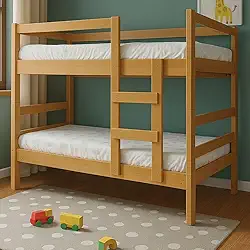 Beliche Solteiro Barreto Lonçarcci, Versátil Vira 2 Camas, Estrado 100% Madeira - Super Resistente