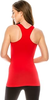 Kurve Seamless Supersoft Racerback Tank, UV Protective Fabric UPF 50+ (Made with Love in The USA)