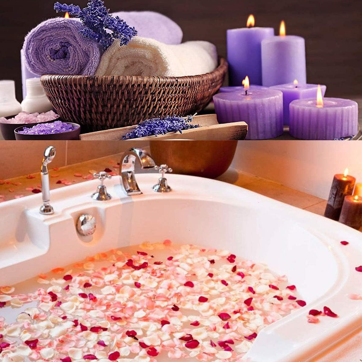 Dried Flowers Soap Making Kits Flower Petals and Buds Natural Dried Flower Herbs Kit for Bath, Resin Jewelry,Soap Making,Candle Making - Include Lavender Rose Jasmine Chrysanthemum(6Bags)