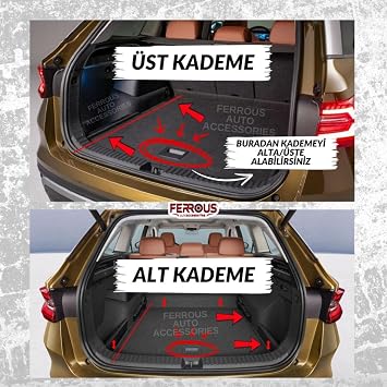 Volvo EX30 ile Uyumlu Alt Kademe İçin Ferrous 3D Bagaj Havuzu 2023 ve Üstü
