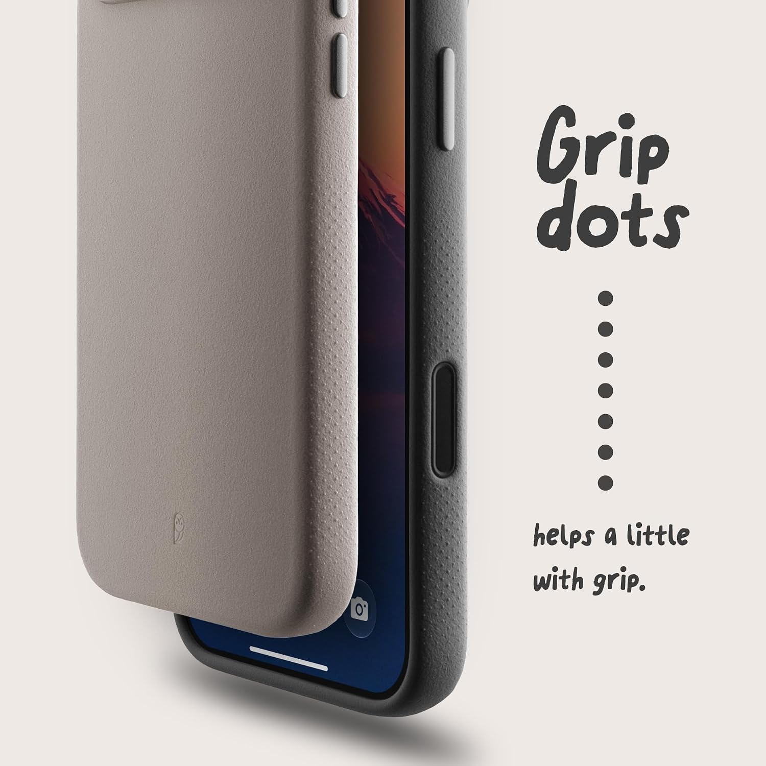 TineeOwl Case for iPhone 18 Pro Max – MagSafe Compatible, Aluminum Buttons, Camera Control & Rounded Action Button, Slim Textured TPU, Minimalist – DuneX Series (Sandstone, Pro Max) image 3