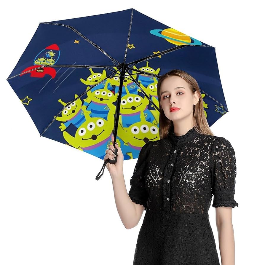 ディズニー　折り畳み傘　晴雨兼用 Disney RESORT (ディズニーリゾート) ディズニーグッズ タグ付