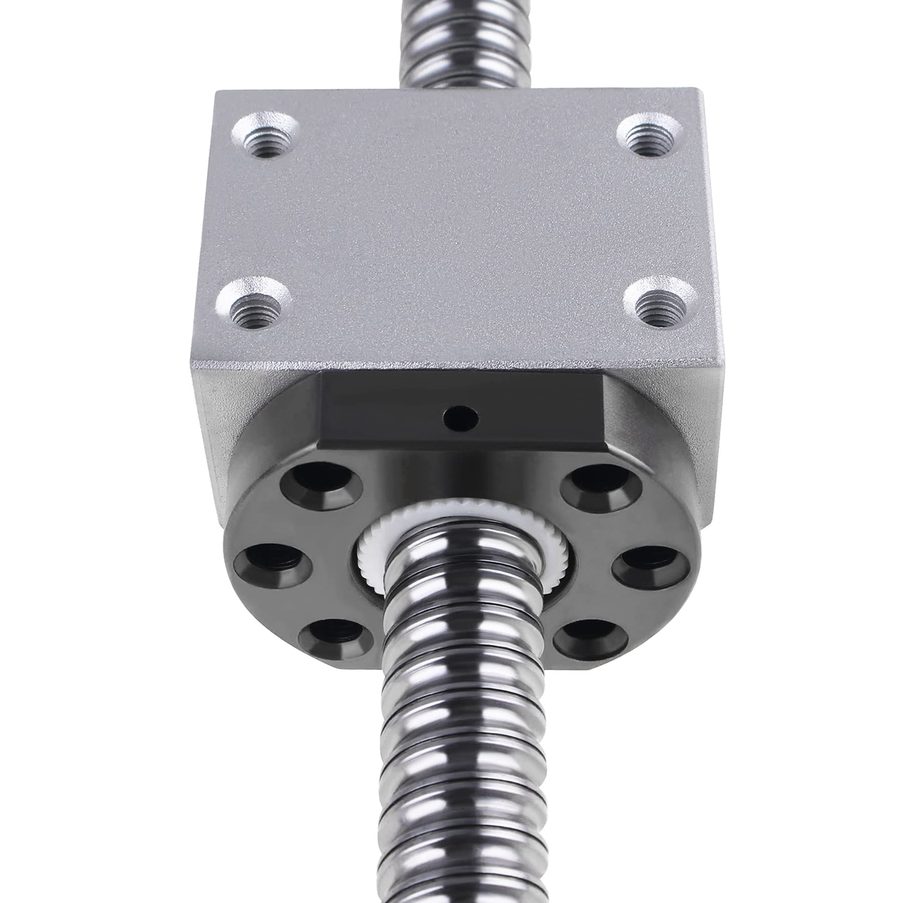 SFU1204 Vis à billes 250 mm Déflecteur en métal + écrou de roue à main BK10/BF10 Roulement de support d'extrémité + embrayage 6,35 x 8 mm Machine CNC