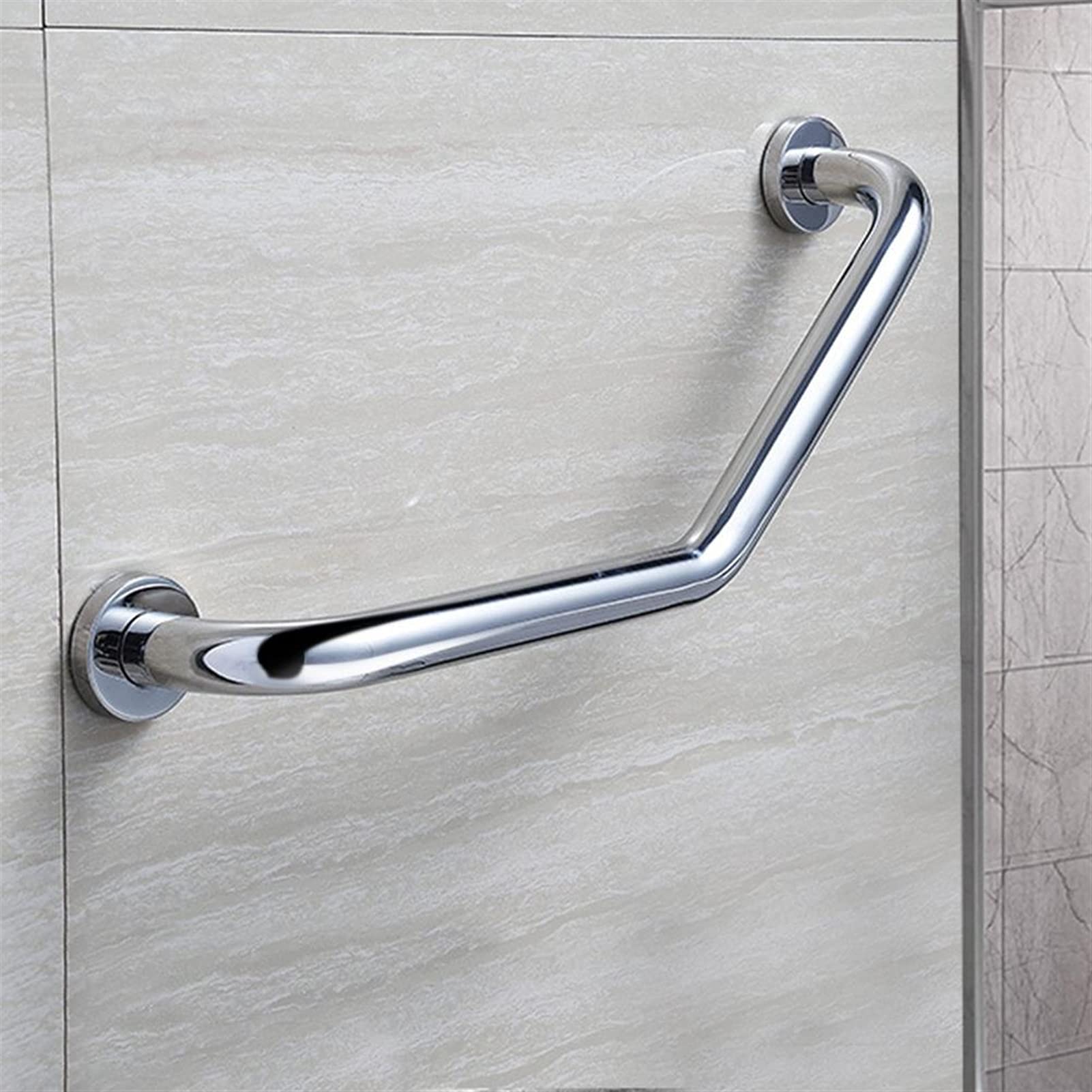 FKXSXAZ Stainless Steel Bathroom Tub Handrail Grab Bar Shower Grip Handrails The Elderly Anti-Skid Armrest Anti-slip