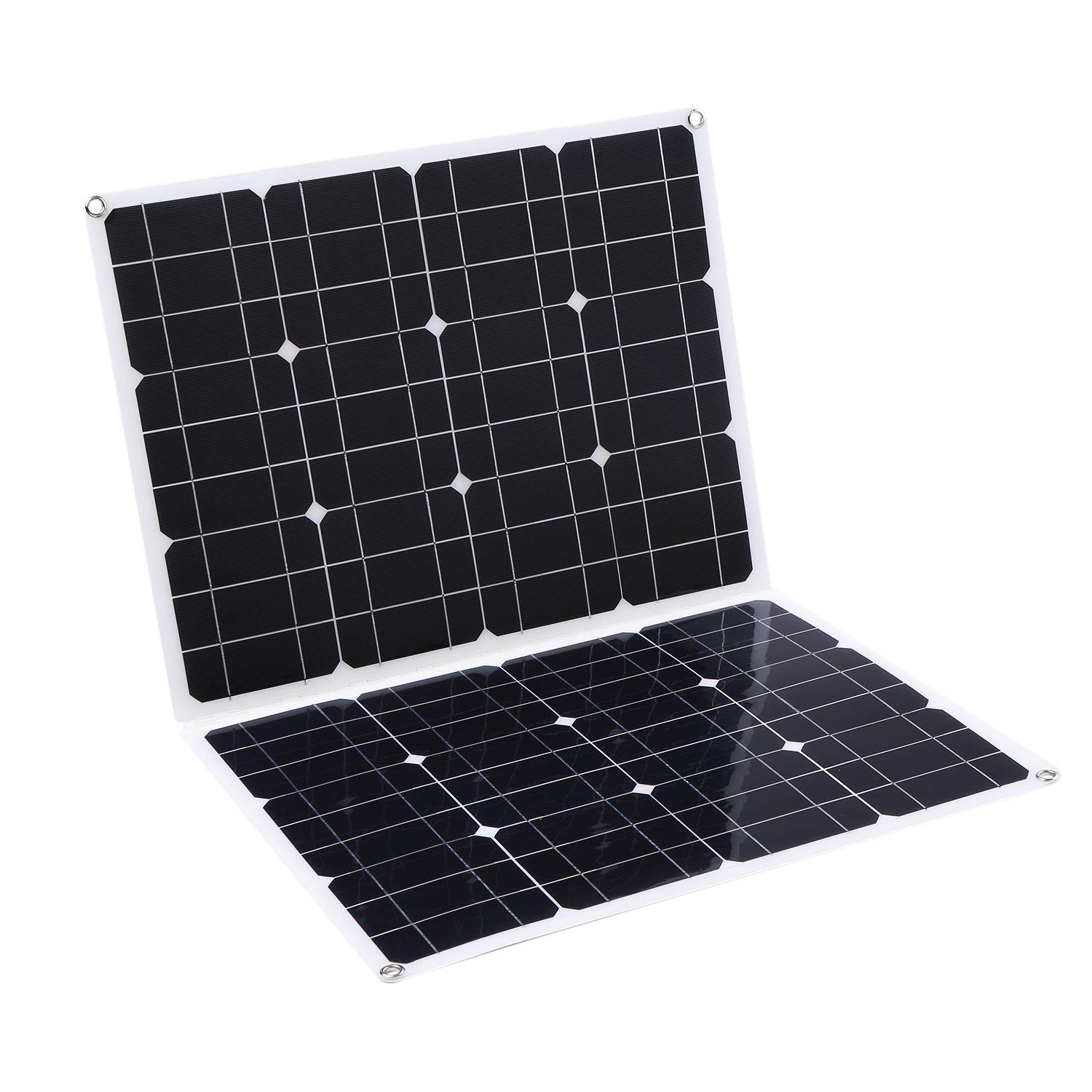 Ubervia® 100W D C 9V/18V Flexible Solar Panel with USB/Type C Interface & Car C-harger 10/20/30/40/50A Solar C-harge Controller IP65 Water Resistance for Home Car Boat Indoor Outdoor Use Portable-image-32